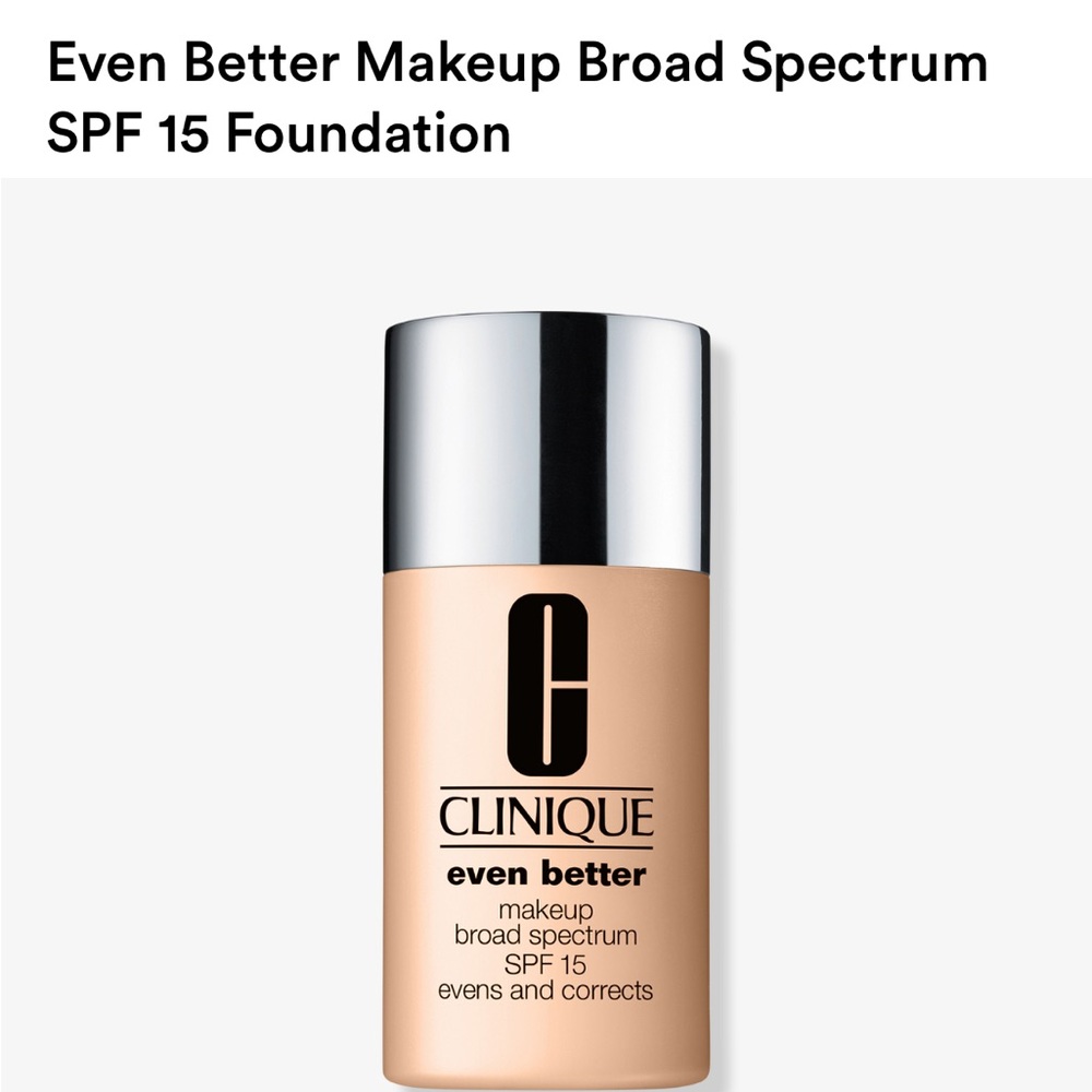 *BRAND NEW* Clinique even better makeup broad spectrum spf 15 foundation